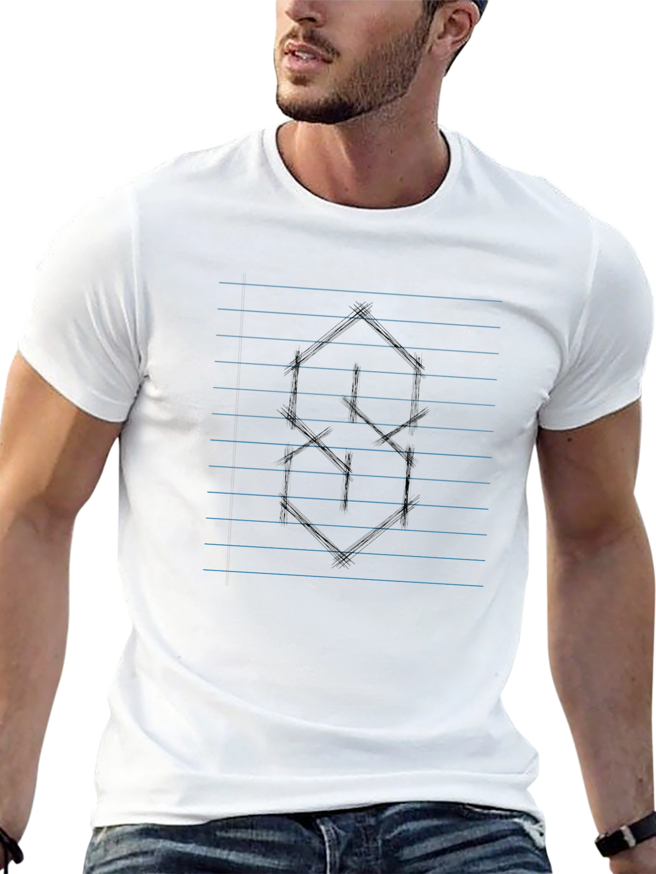 Cool S Notebook Black T-Shirt