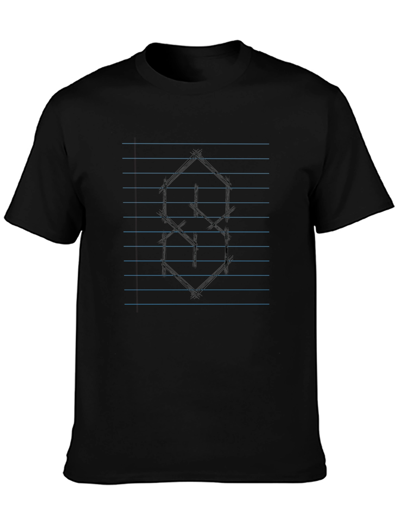 Cool S Notebook Black T-Shirt