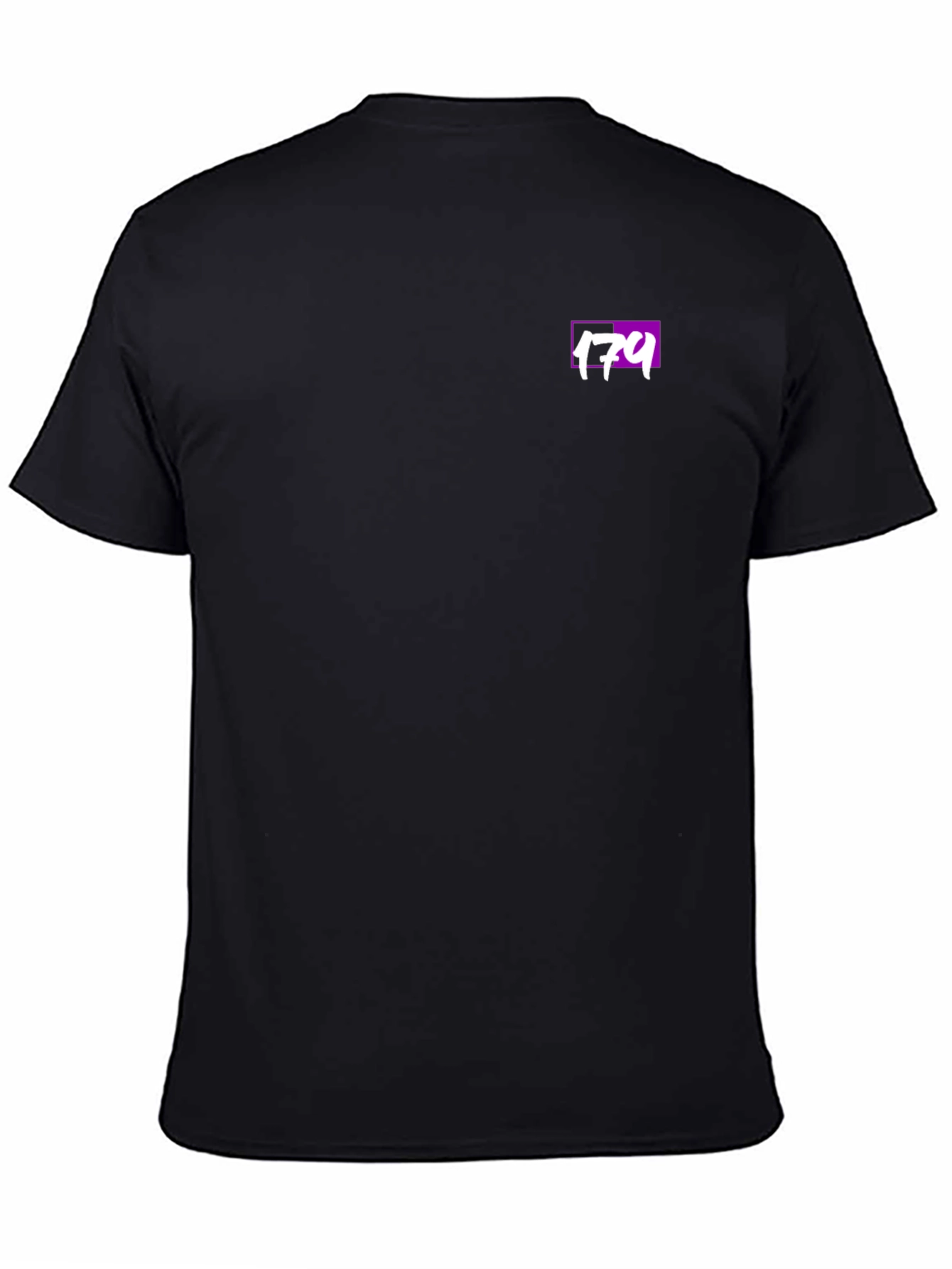 Mens Black Graphic Tee - Stylish & Casual