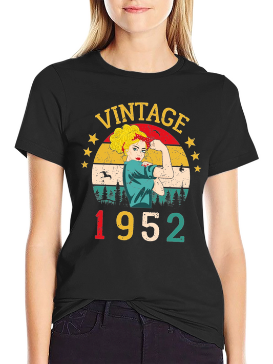Vintage 1952 Womens Graphic T-Shirt