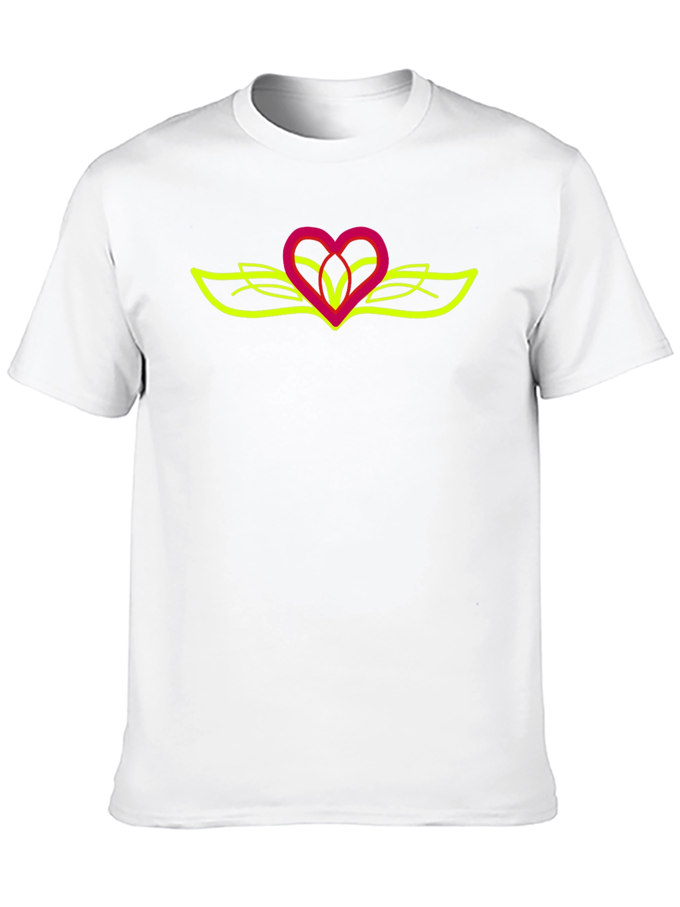 Heart Wings Graphic Tee - Modern Style