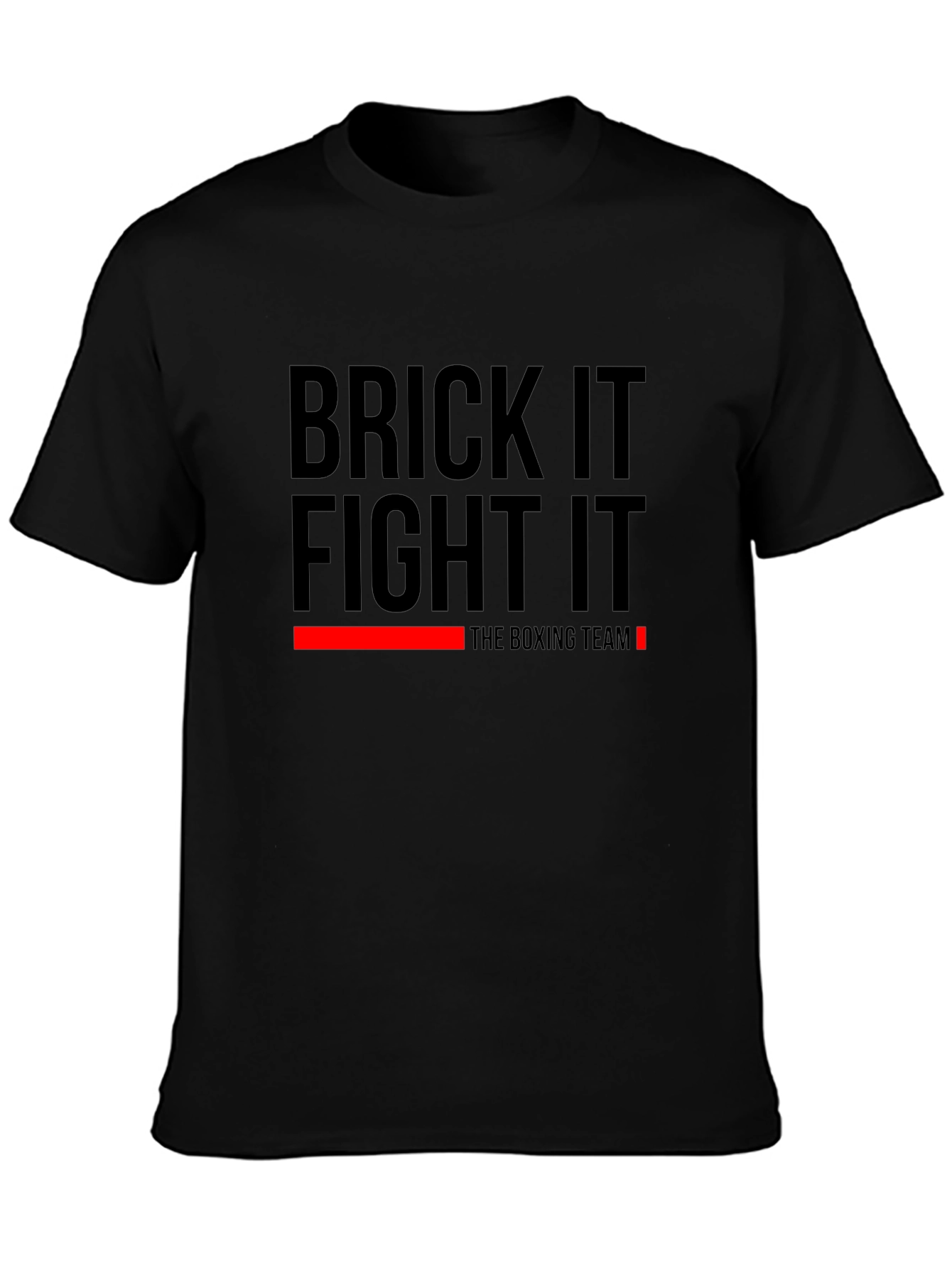 Brick It Fight It Boxing Team Graphic T-Shirt