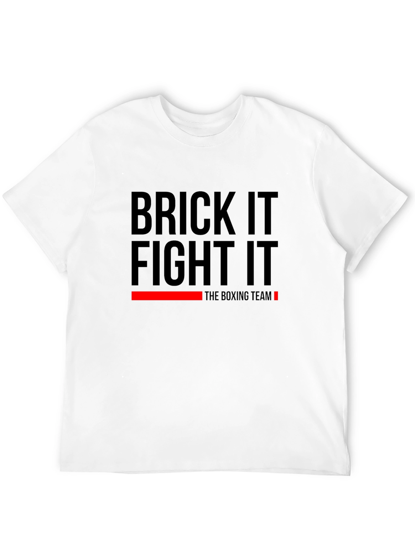 Brick It Fight It Boxing Team Graphic T-Shirt