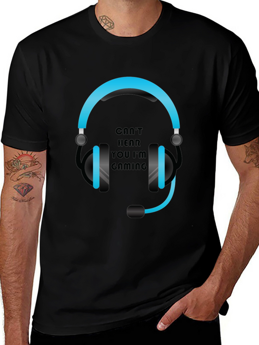 Gaming Headset T-Shirt - Gamer Apparel