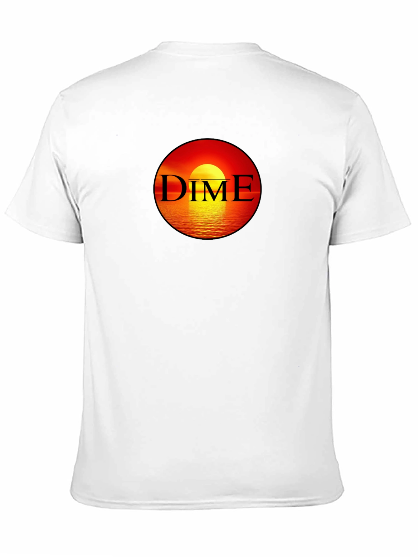Dime Sunset Black T-Shirt