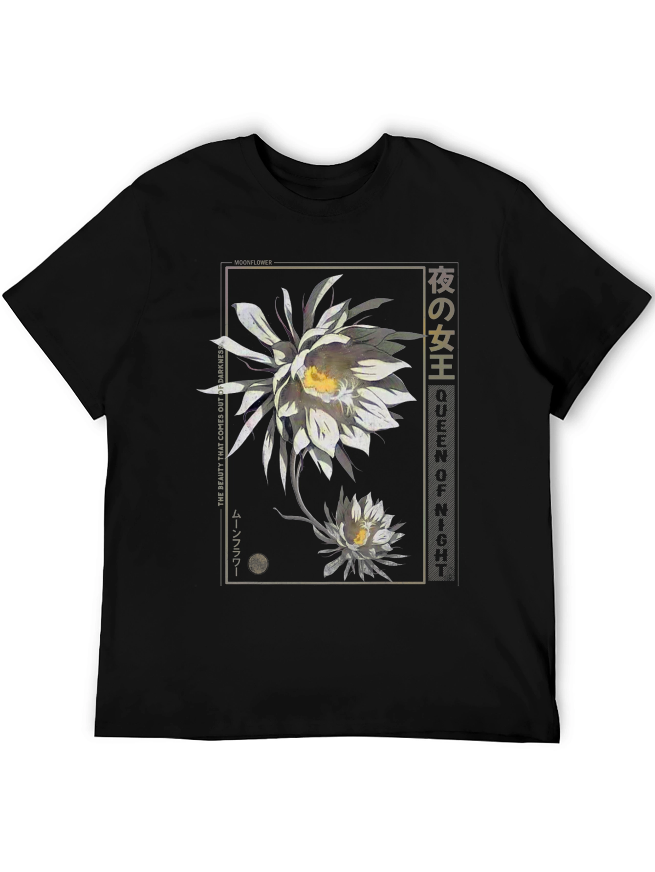 Queen of the Night Moonflower Graphic T-Shirt