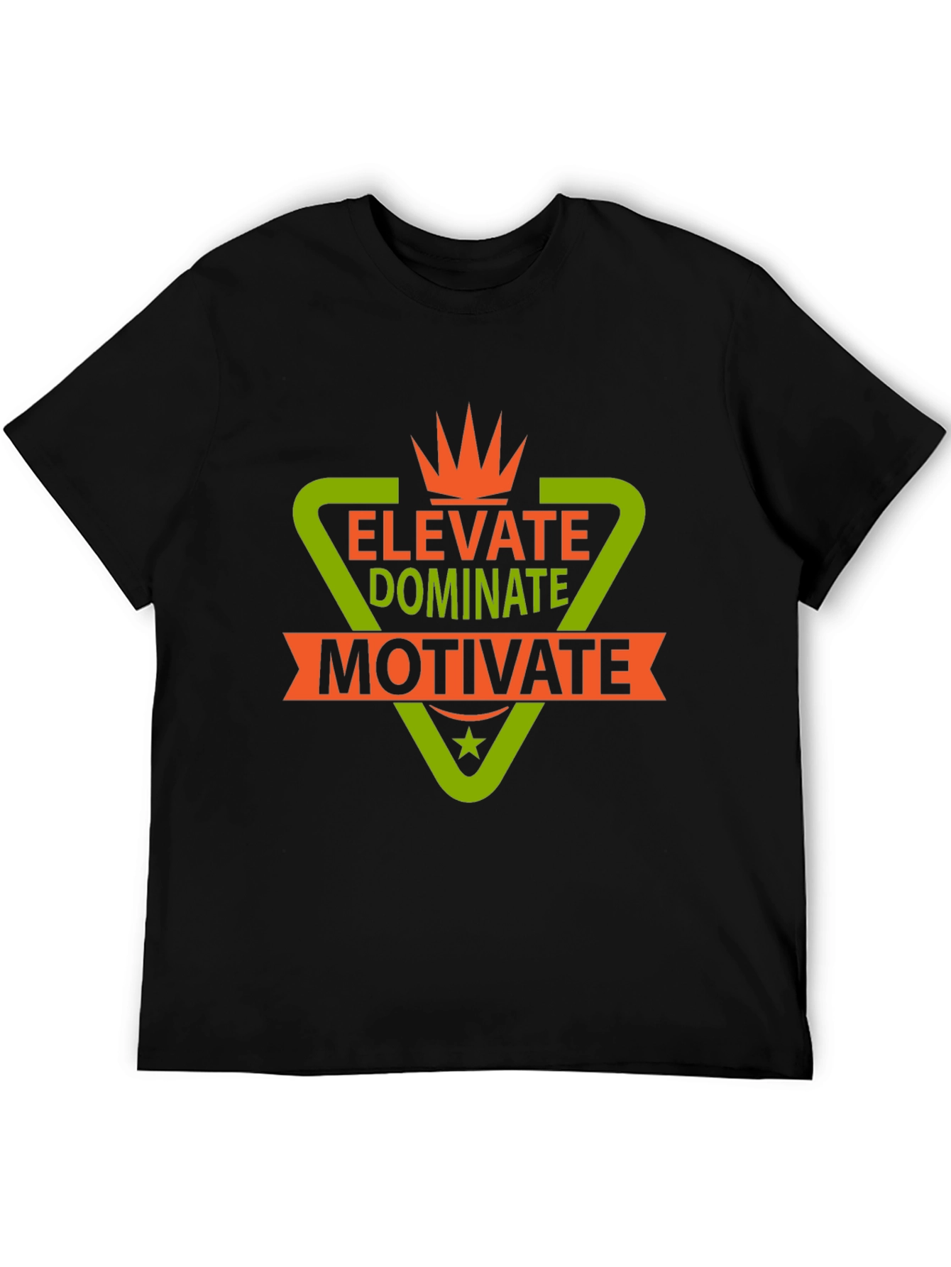 Elevate Dominate Motivate Graphic T-Shirt