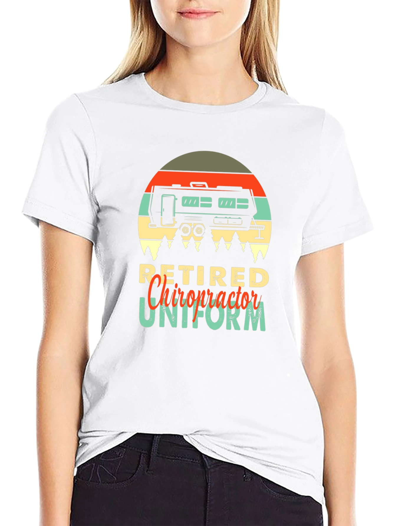 Retired Chiropractor Uniform T-Shirt