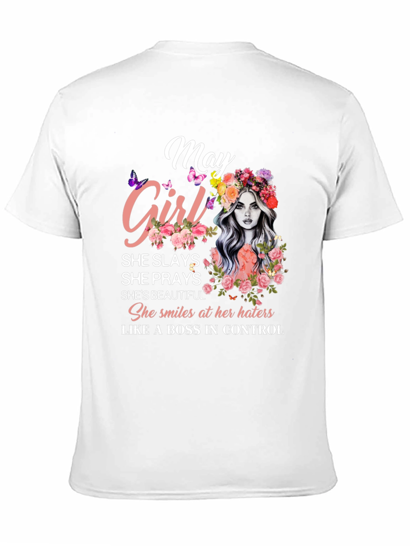 May Girl T-Shirt - Birthday Gift for Women