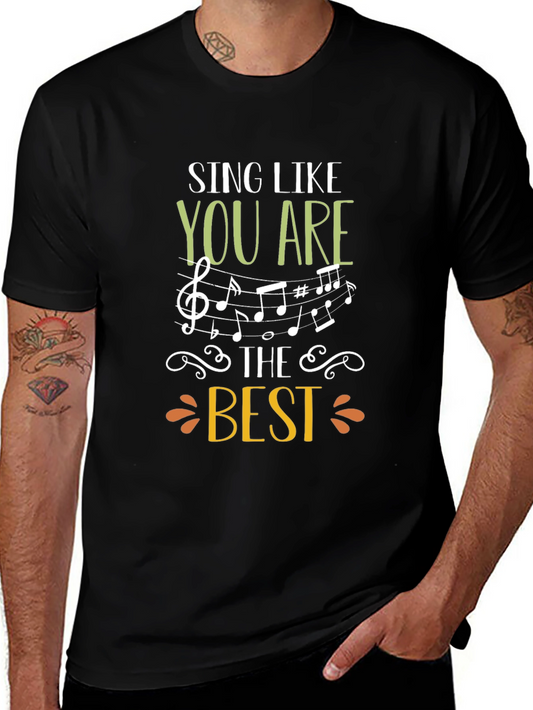 Sing Like You Are The Best Graphic Tee