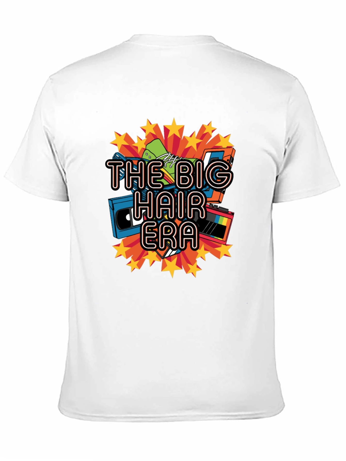 The Big Hair Era T-Shirt - Retro 80s Style