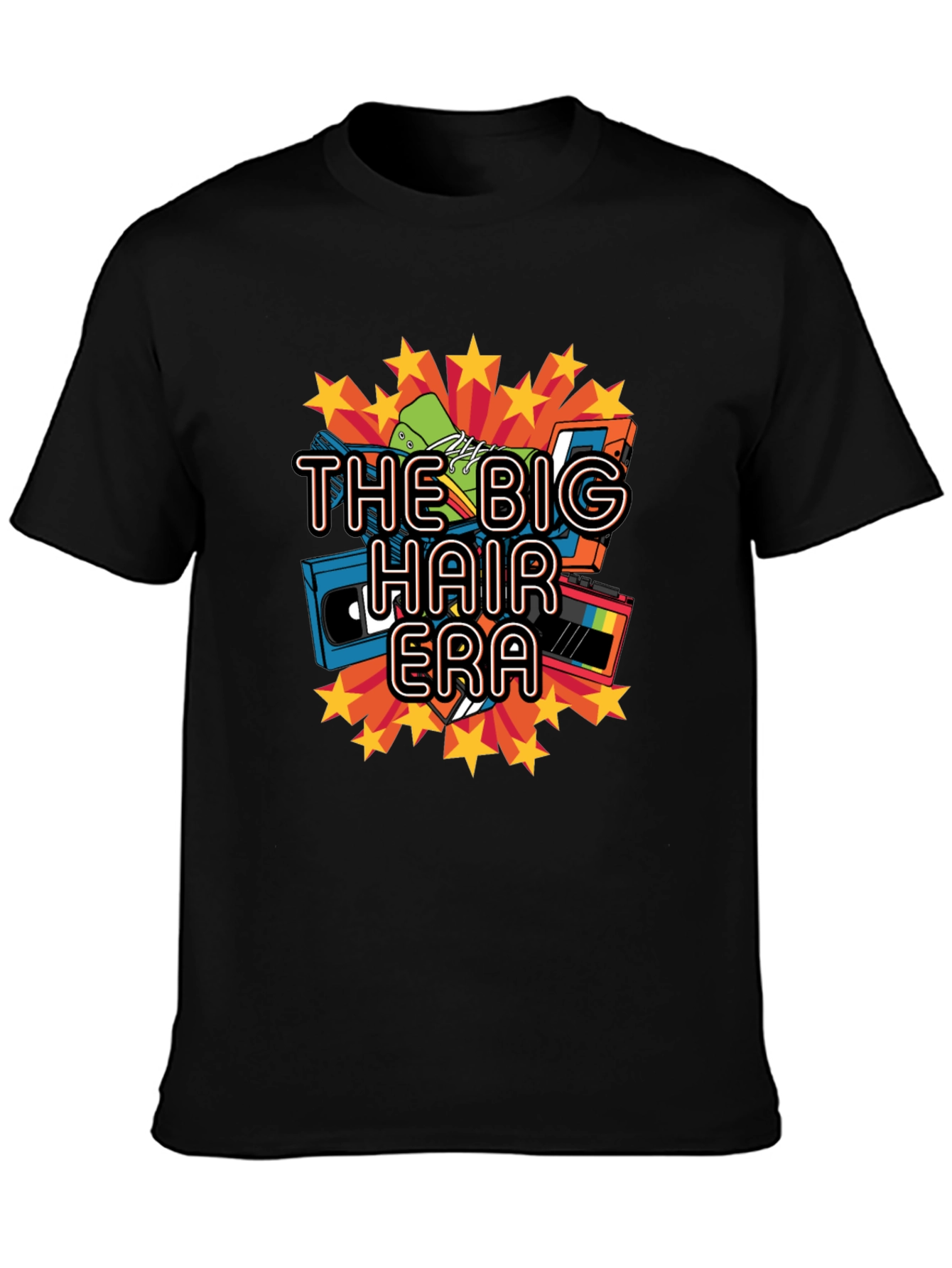 The Big Hair Era T-Shirt - Retro 80s Style
