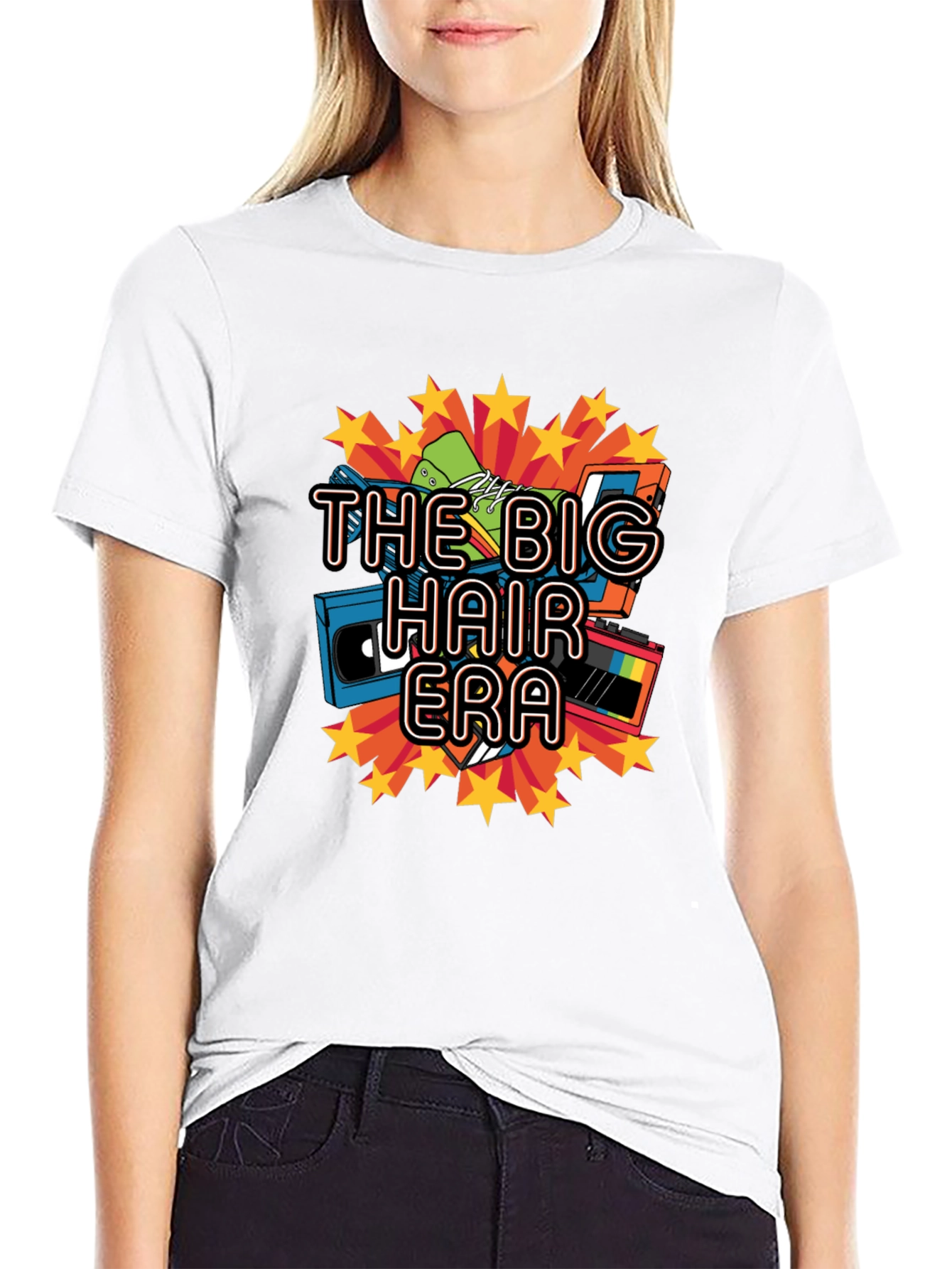 The Big Hair Era T-Shirt - Retro 80s Style