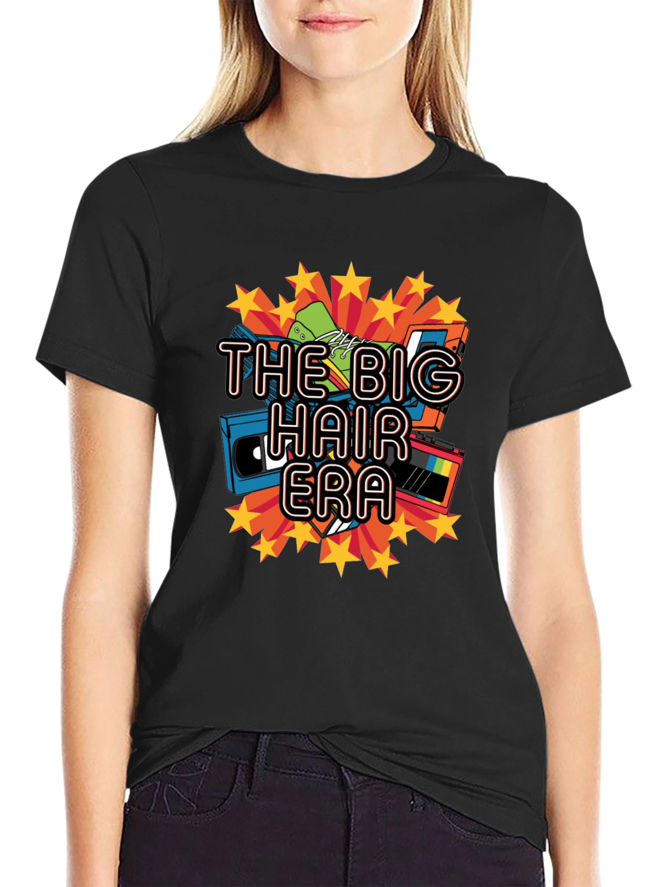 The Big Hair Era T-Shirt - Retro 80s Style