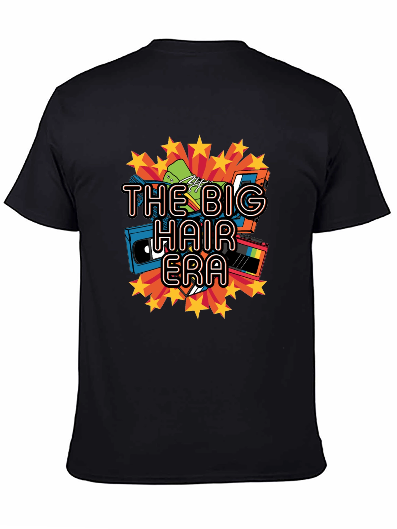 The Big Hair Era T-Shirt - Retro 80s Style