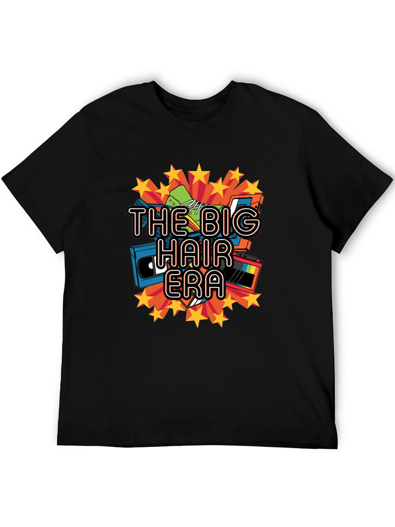 The Big Hair Era T-Shirt - Retro 80s Style