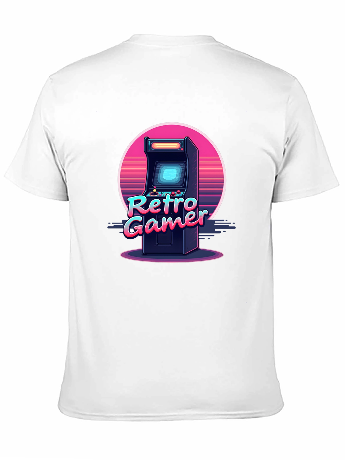 Retro Gamer Arcade Black T-Shirt