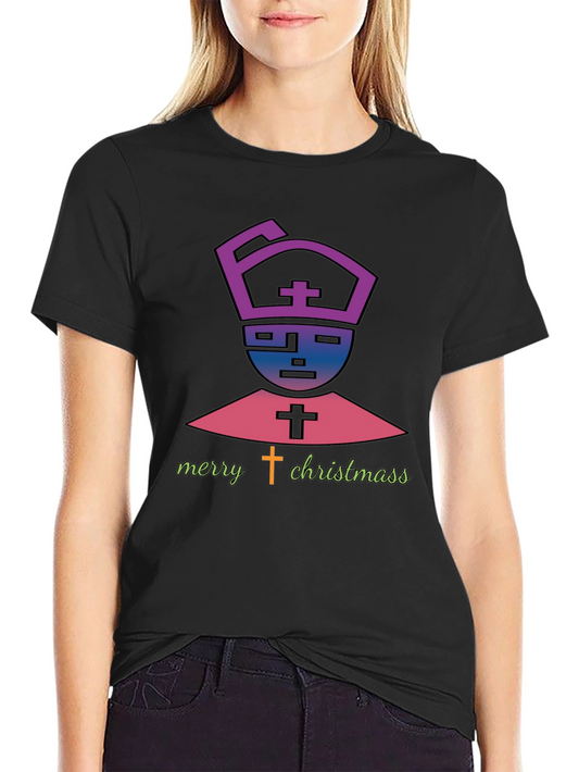 Merry Christmas Bishop Graphic Tee