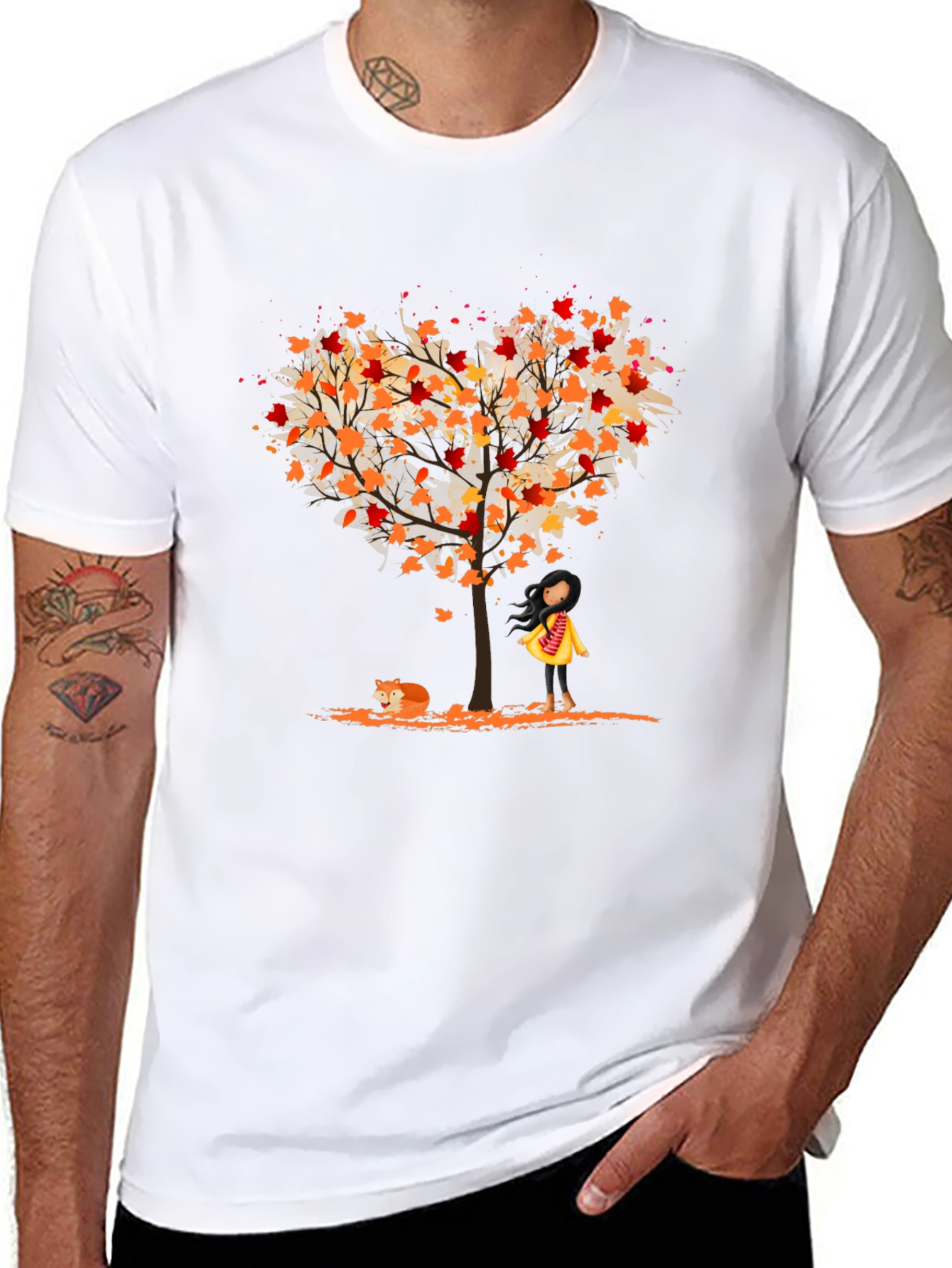 Heart Tree Graphic Tee