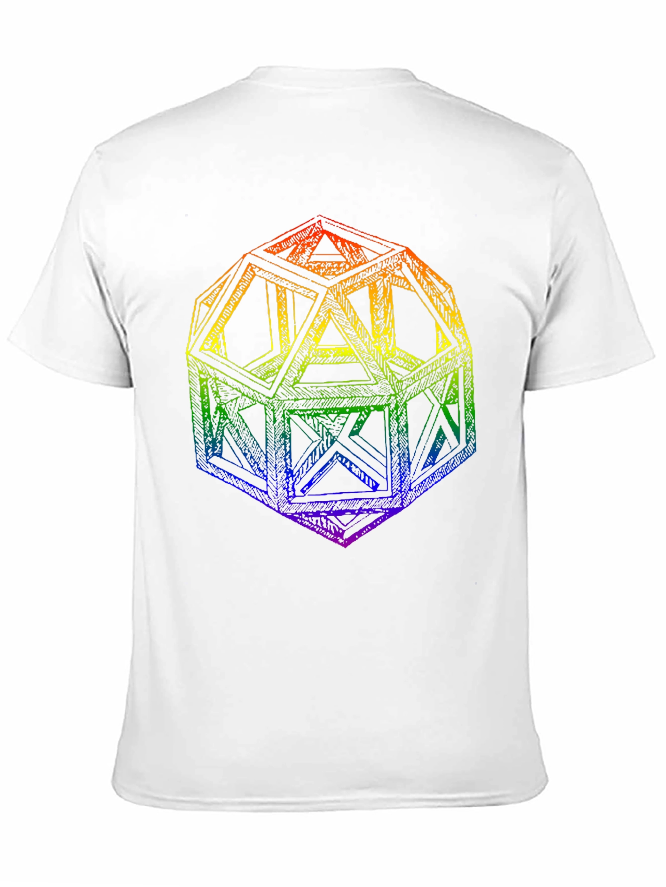 Geometric Rainbow T-Shirt