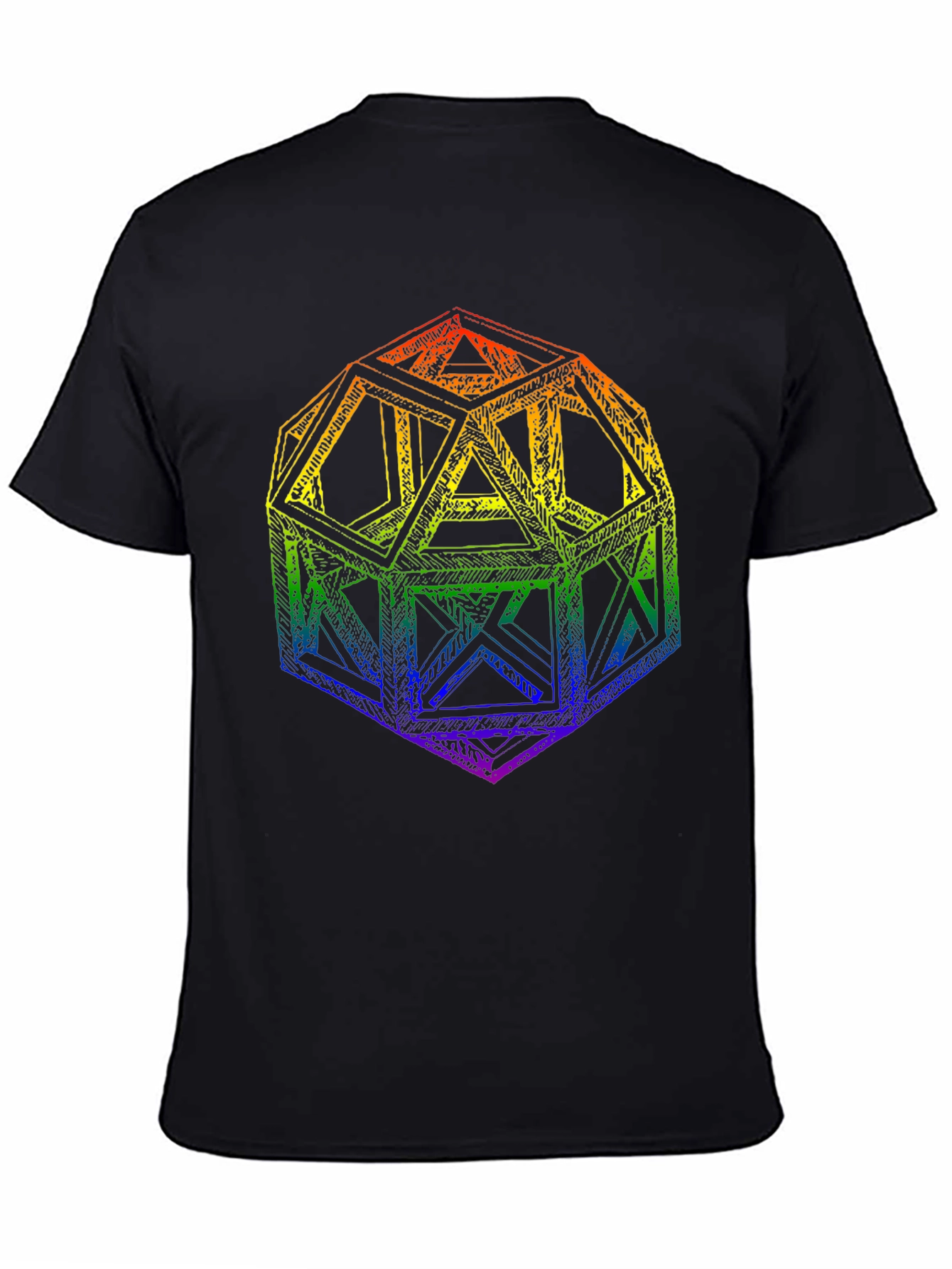 Geometric Rainbow T-Shirt
