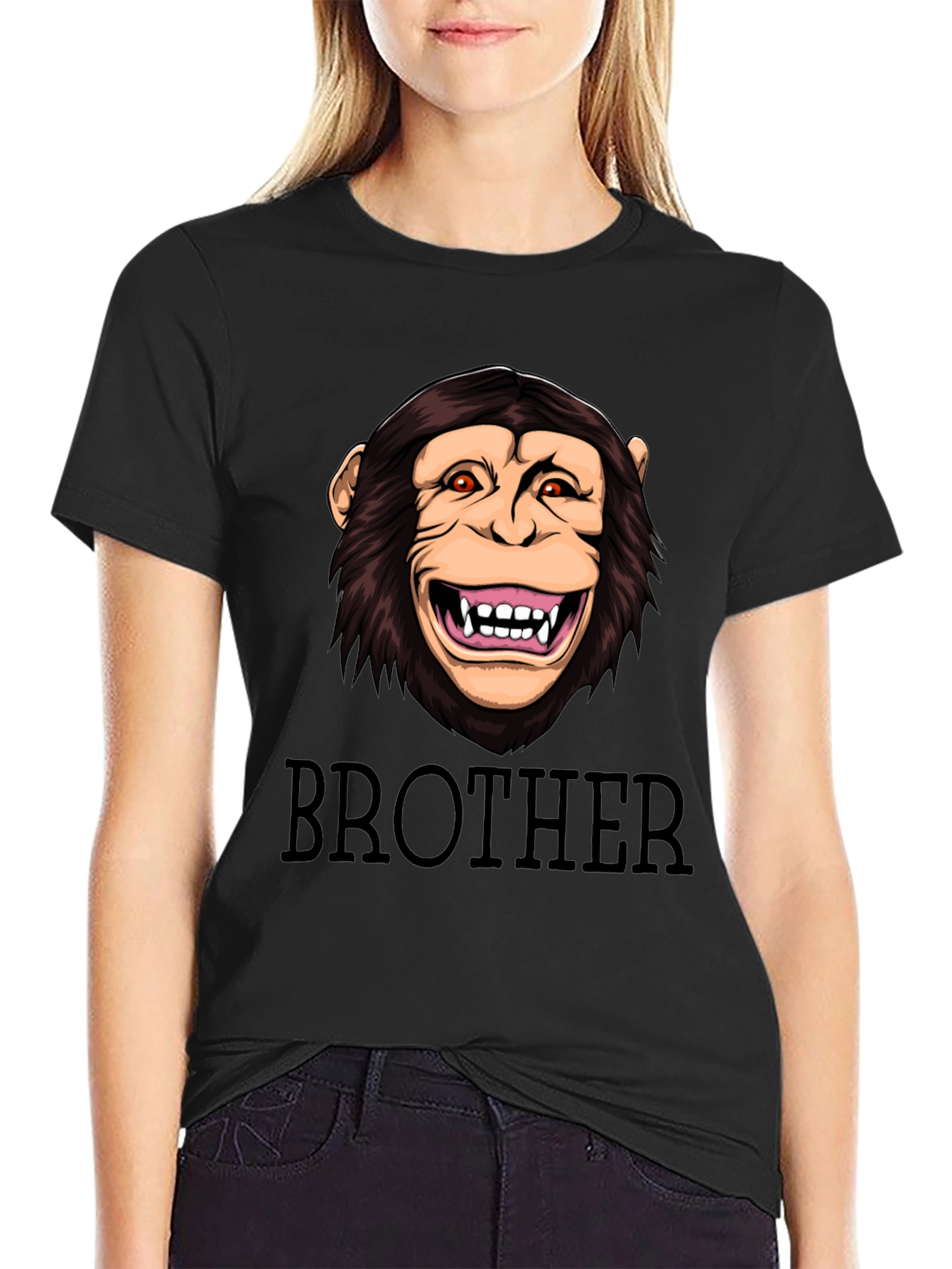 Brother Monkey Graphic T-Shirt