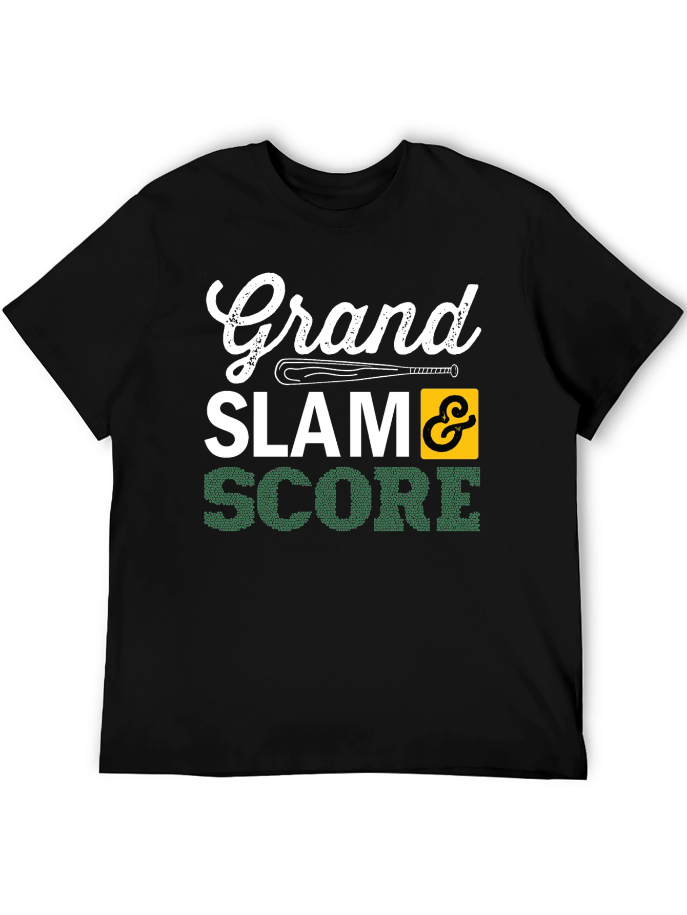 Grand Slam Score Black T-Shirt