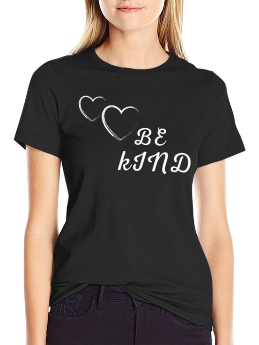 Be Kind Graphic Tee - Black Casual Shirt