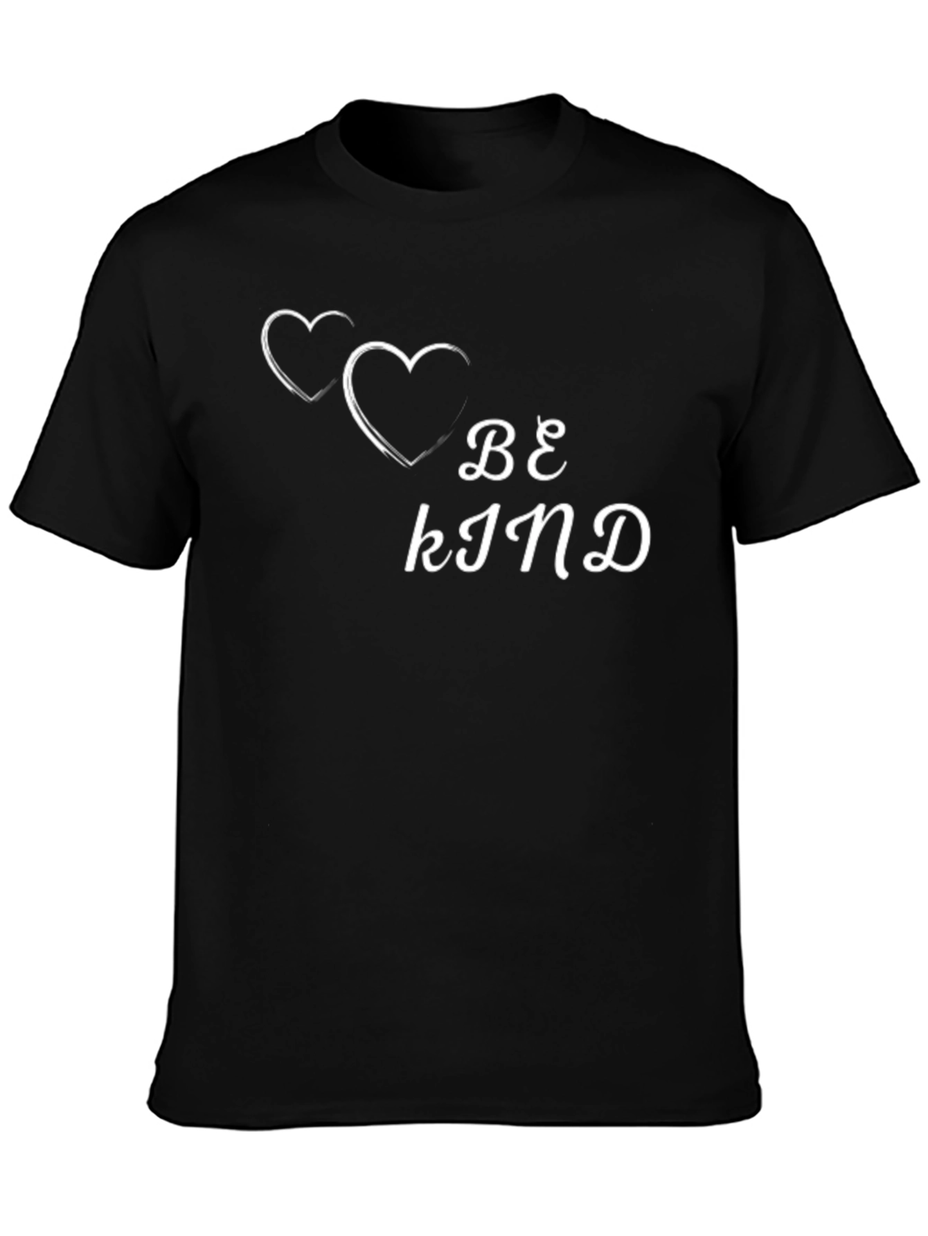 Be Kind Graphic Tee - Black Casual Shirt