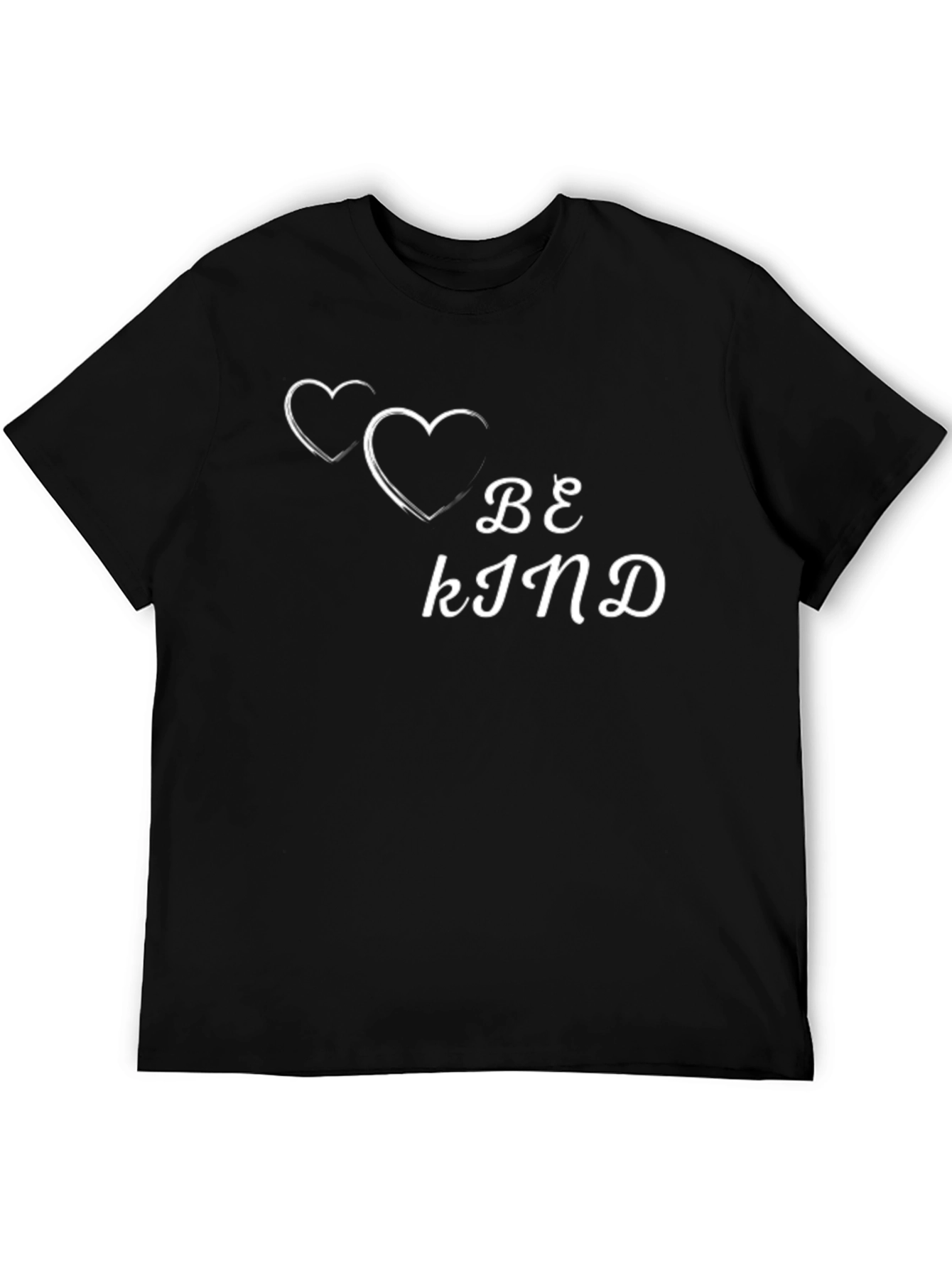 Be Kind Graphic Tee - Black Casual Shirt