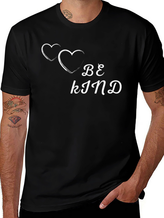 Be Kind Graphic Tee - Black Casual Shirt