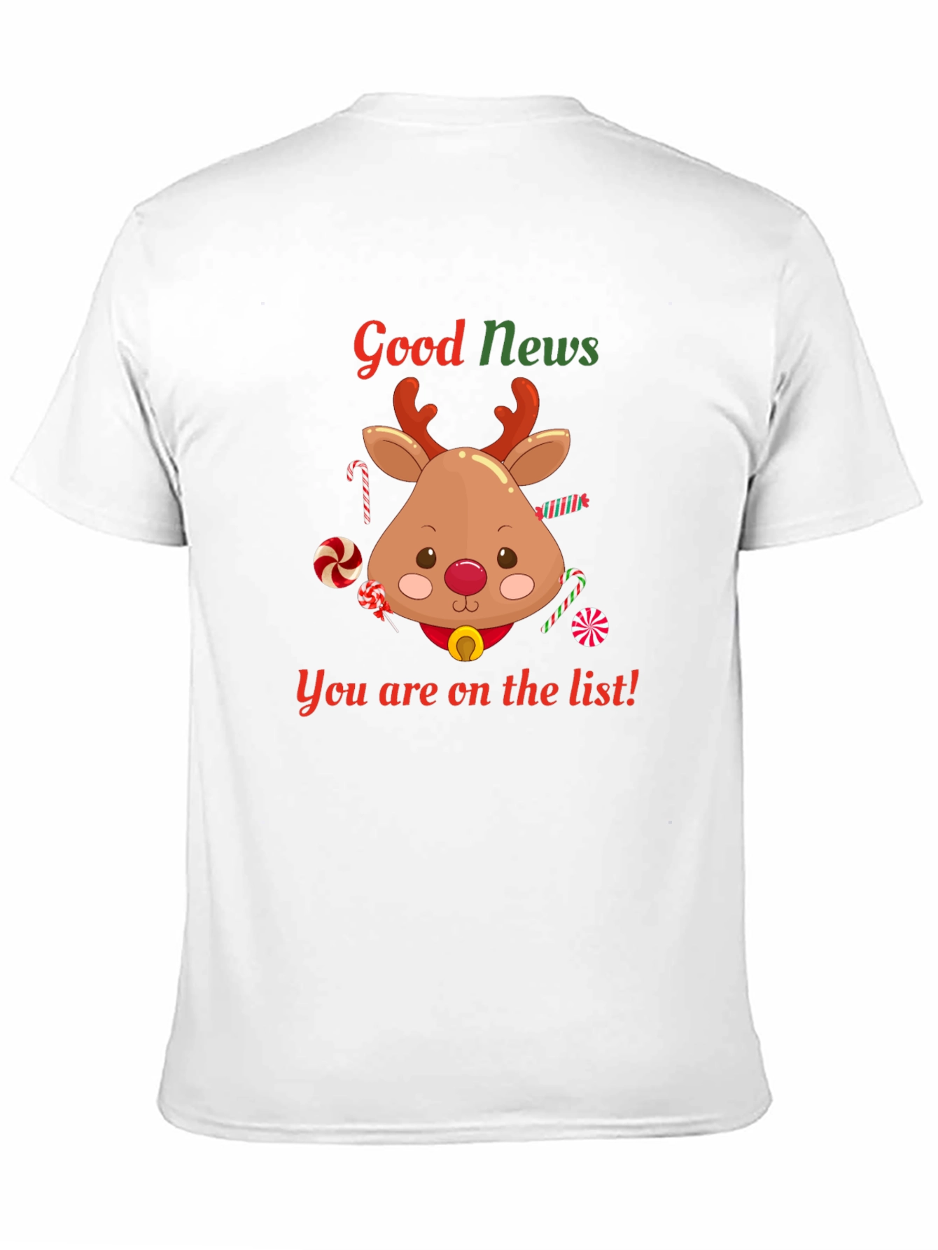 Good News Deer Christmas T-Shirt