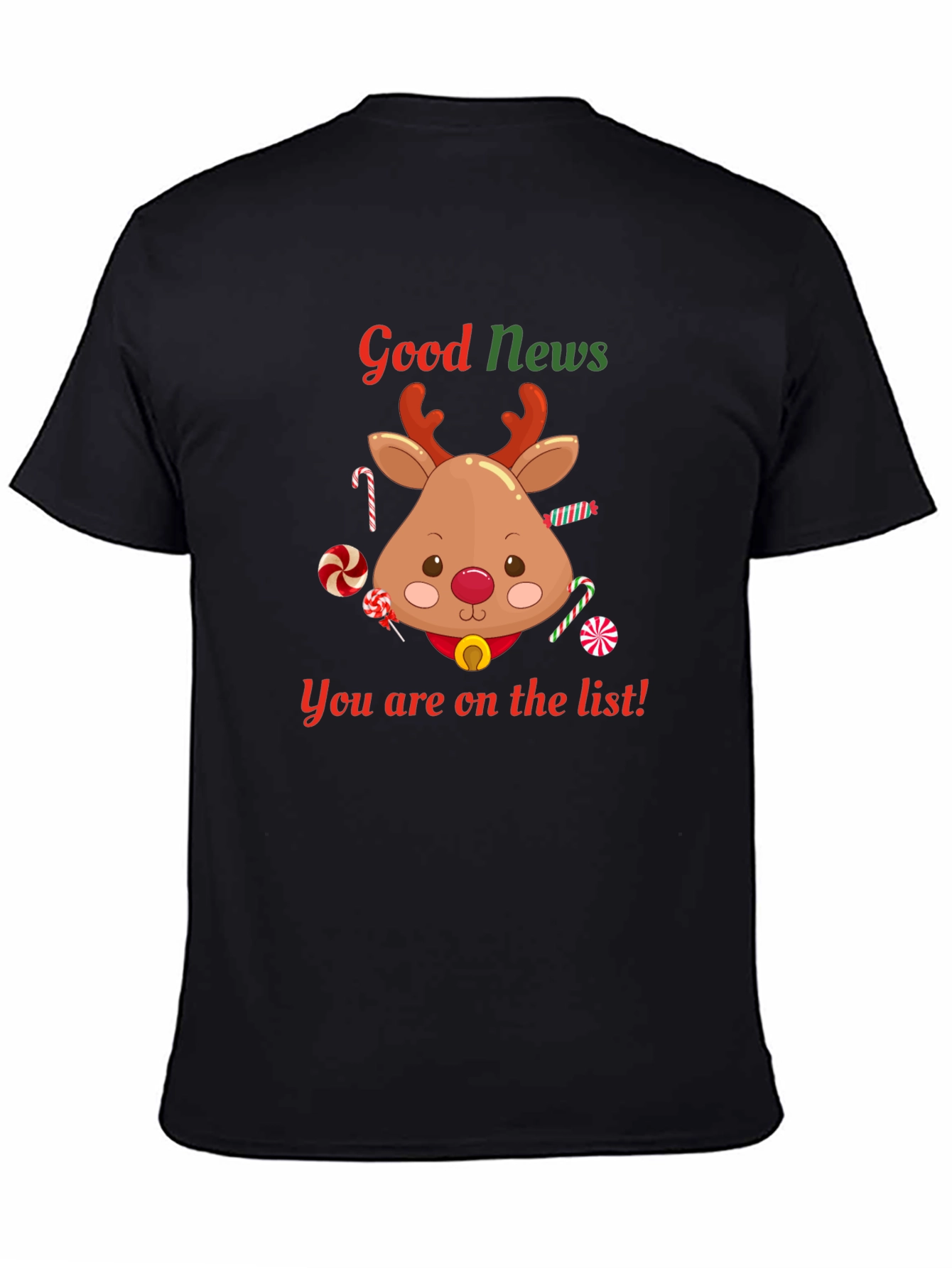 Good News Deer Christmas T-Shirt