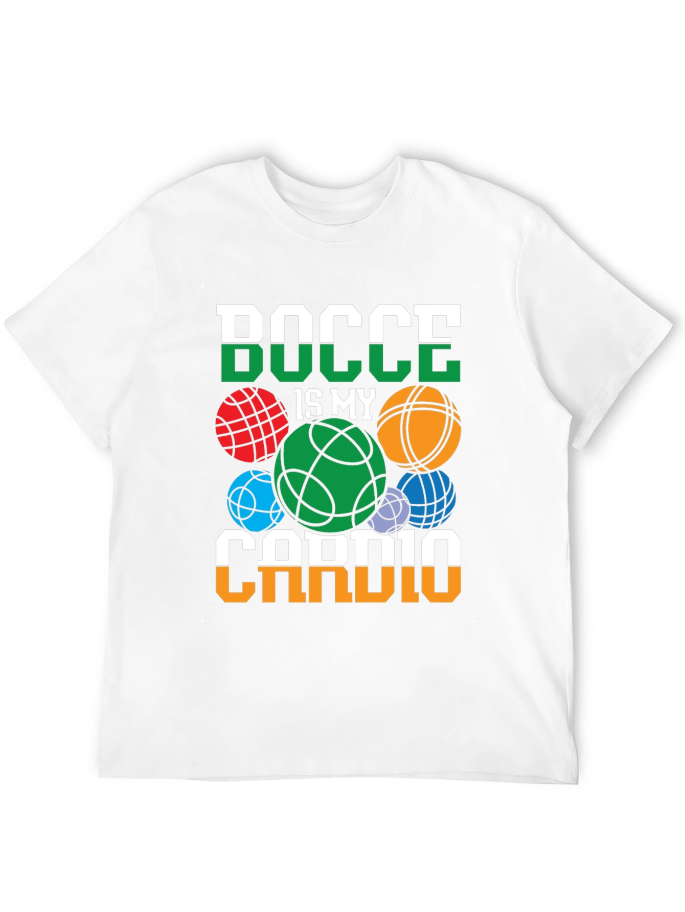 Bocce Is My Cardio Graphic Tee
