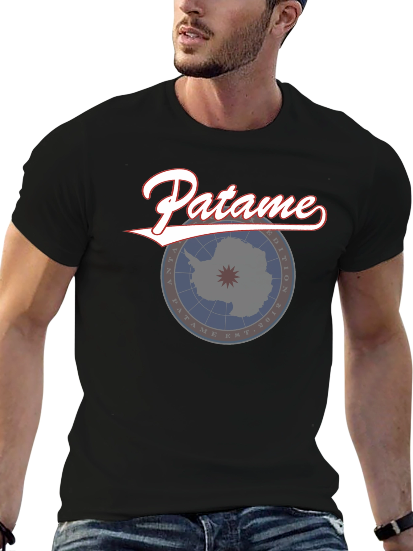 Patame Antarctica Edition Graphic Tee - Black