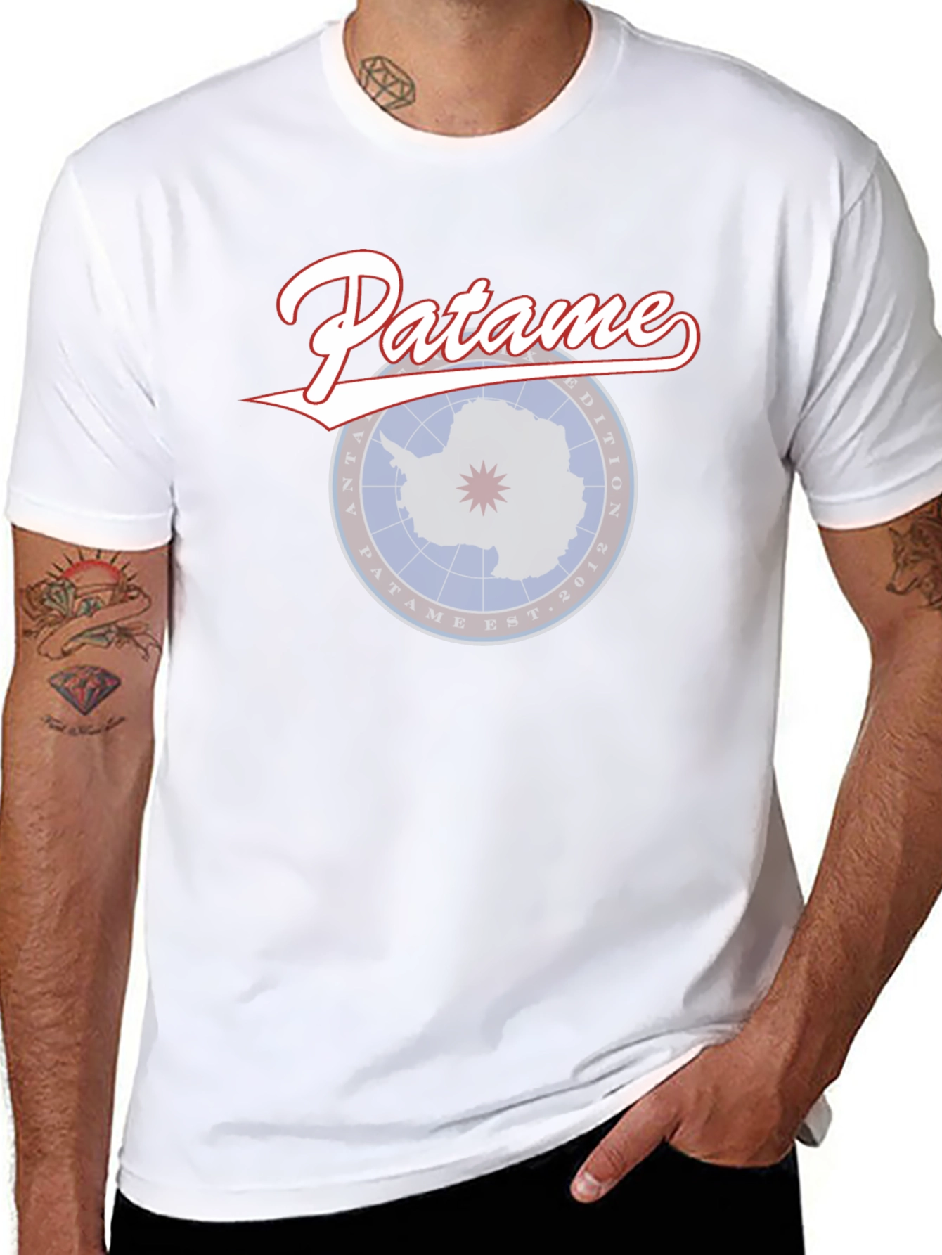Patame Antarctica Edition Graphic Tee - Black