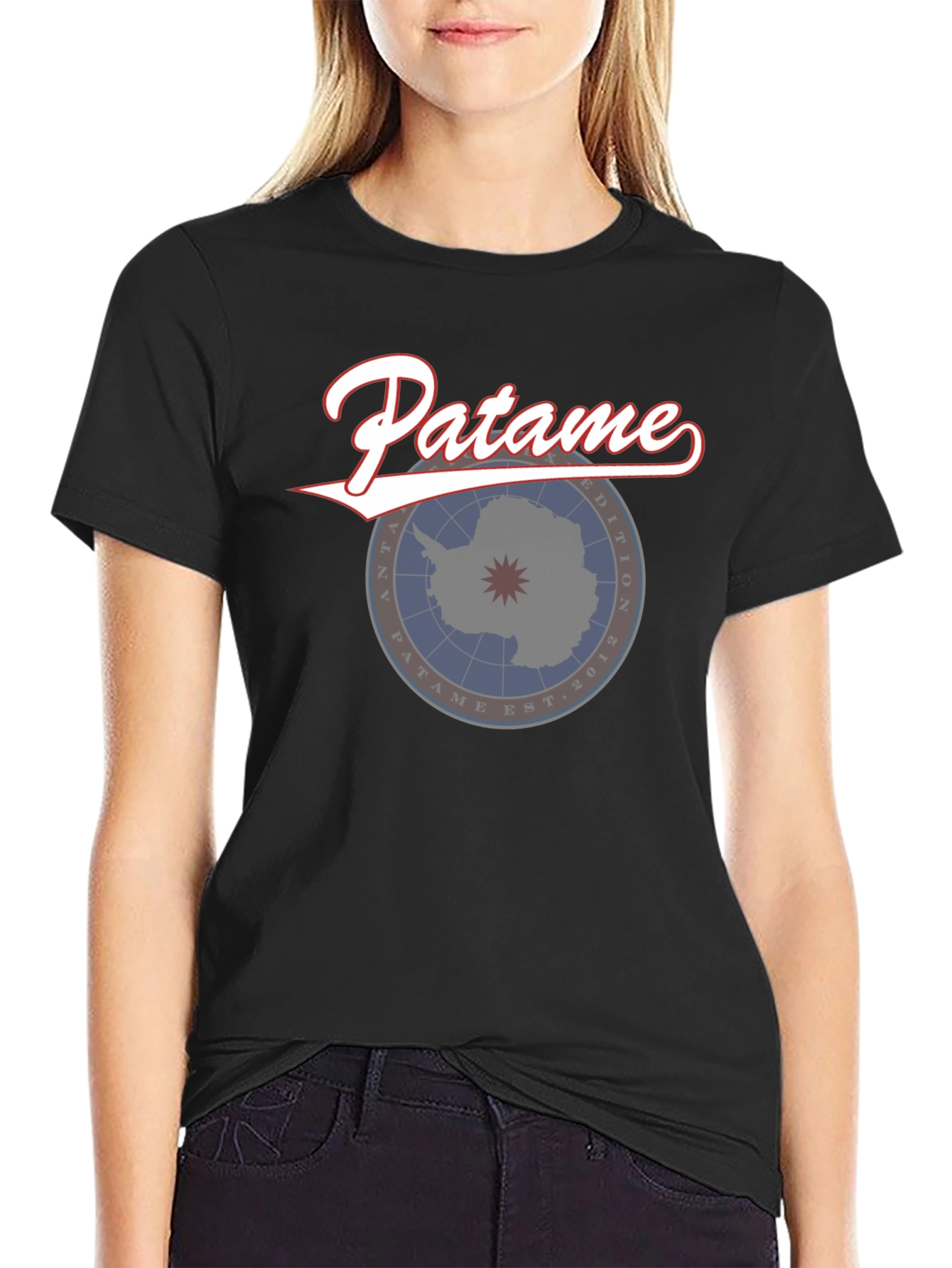 Patame Antarctica Edition Graphic Tee - Black