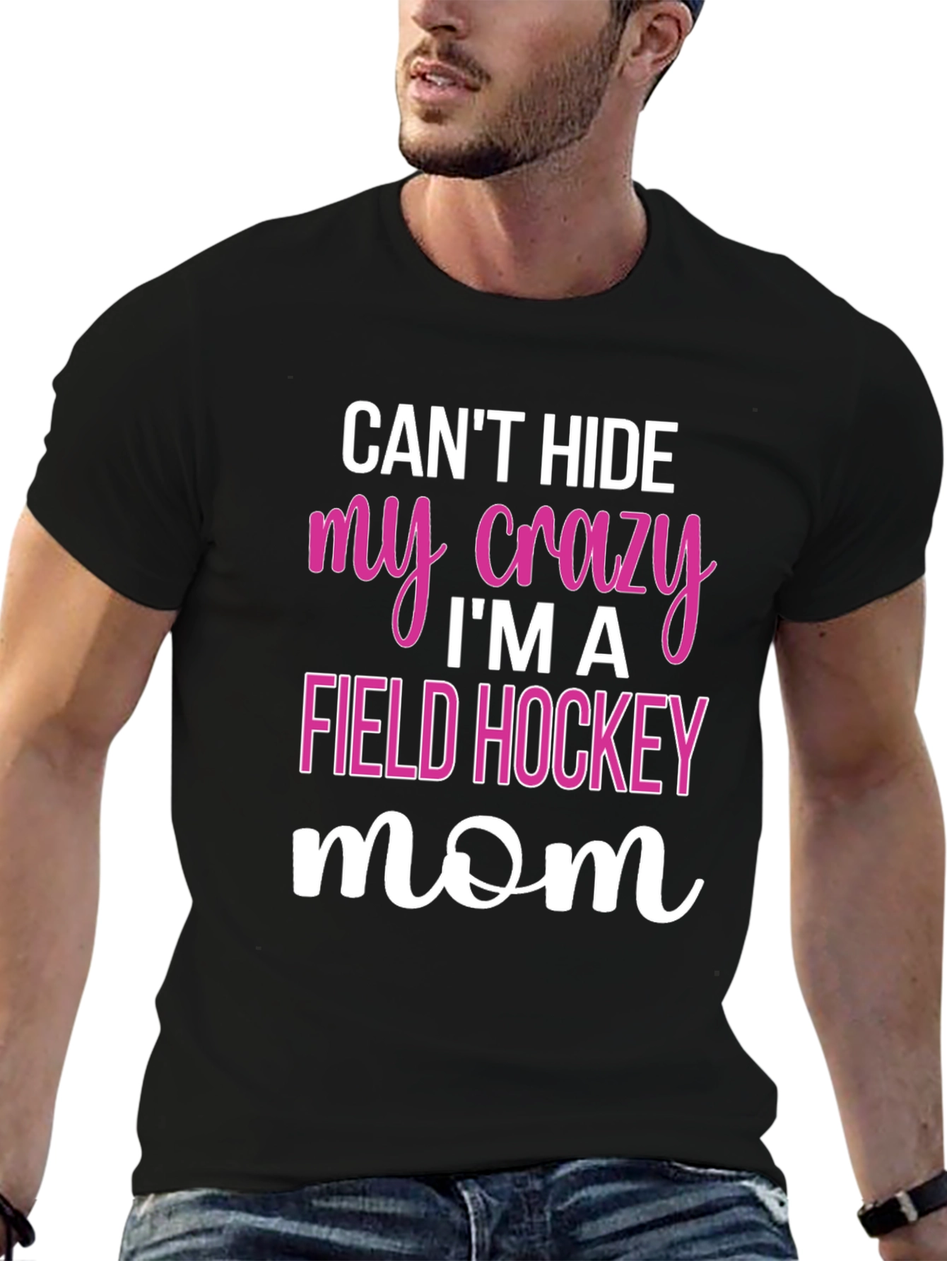 Crazy Field Hockey Mom T-Shirt