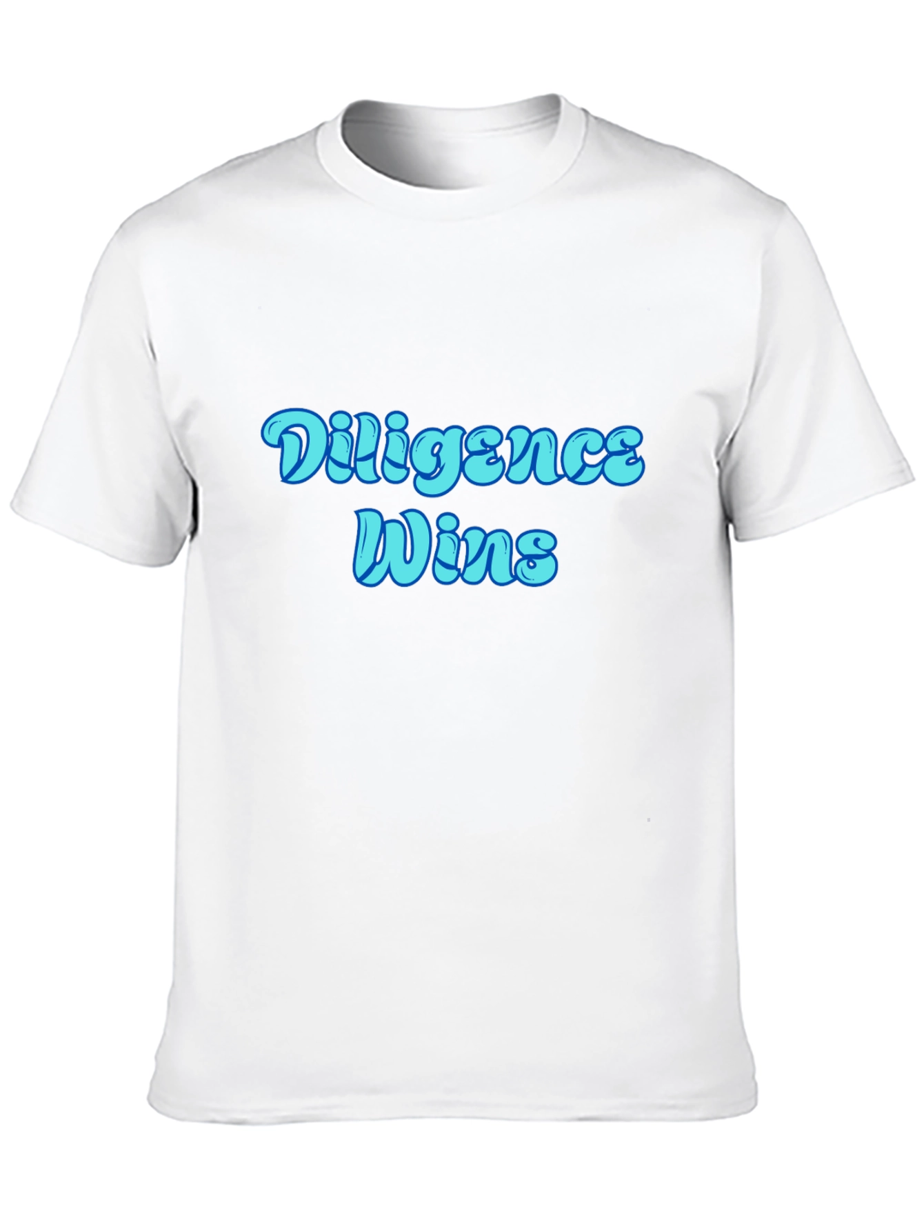 Diligence Wins Graphic T-Shirt - Black
