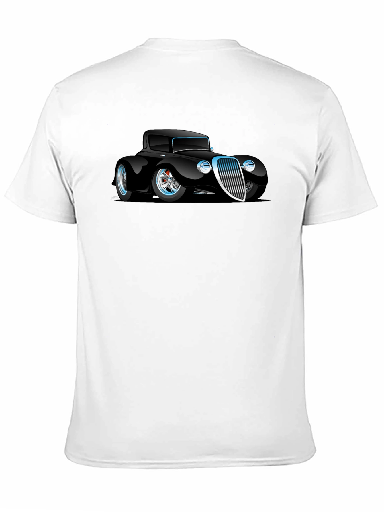 Classic Car Graphic Black T-Shirt