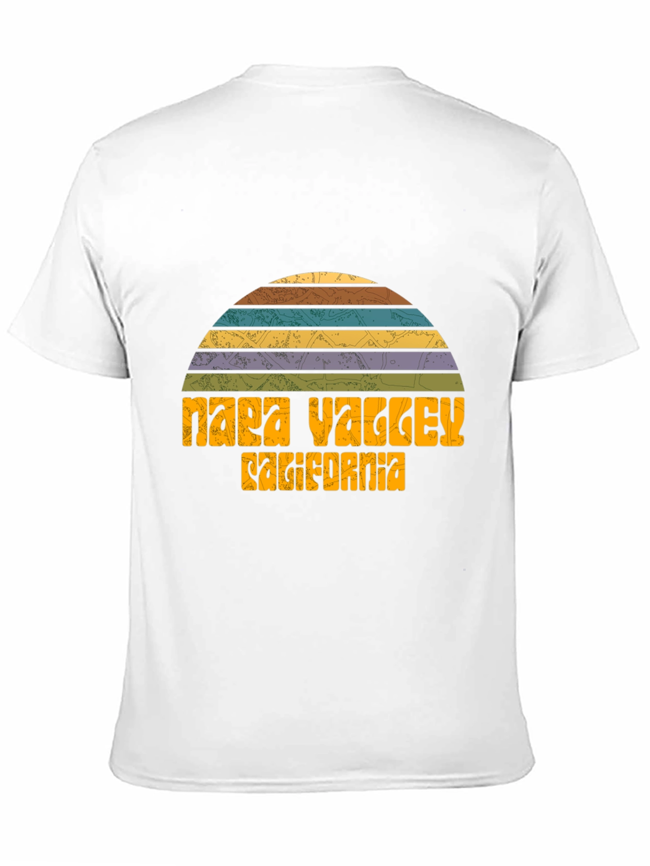 Retro Napa Valley California T-Shirt
