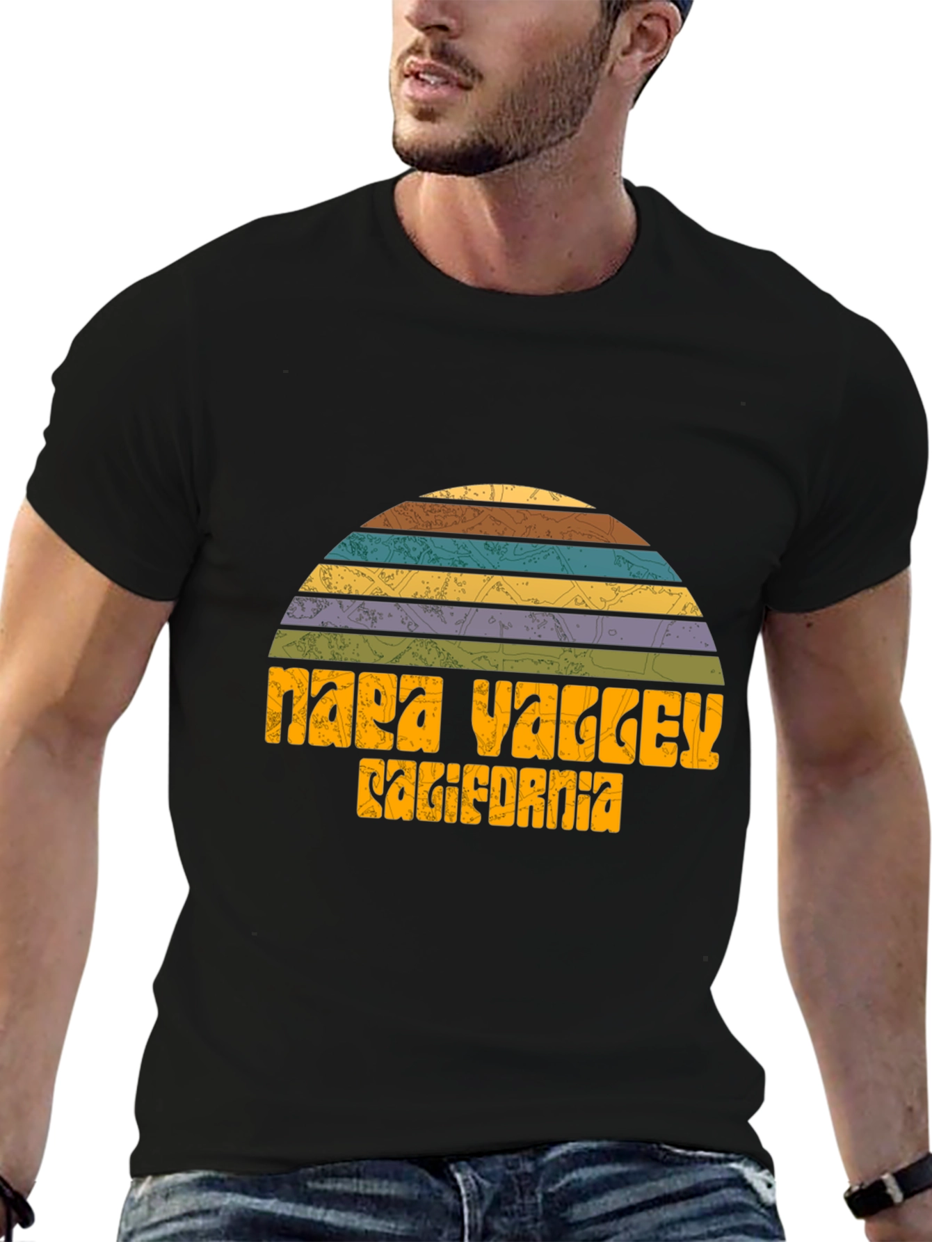 Retro Napa Valley California T-Shirt