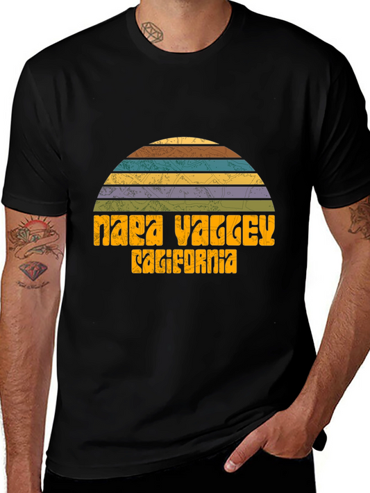 Retro Napa Valley California T-Shirt