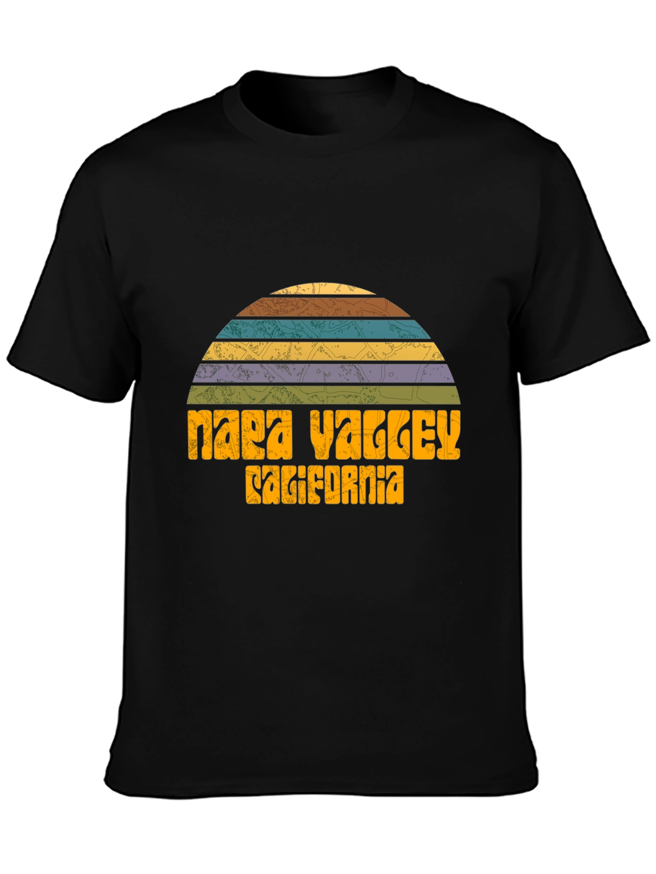 Retro Napa Valley California T-Shirt
