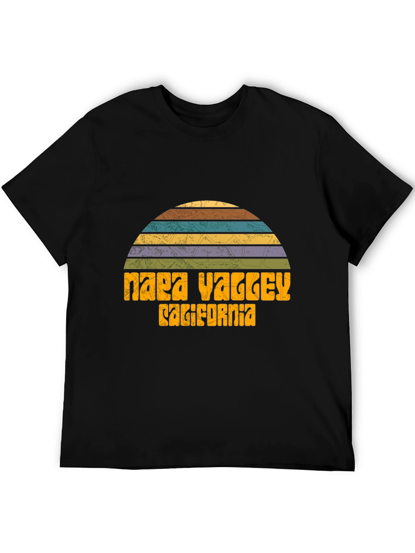 Retro Napa Valley California T-Shirt