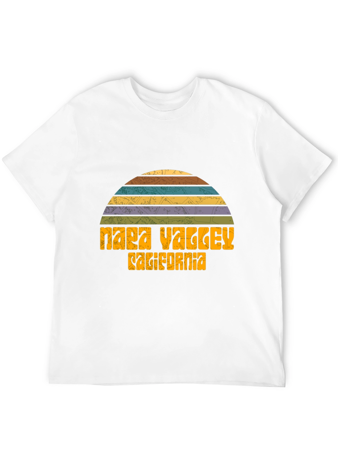 Retro Napa Valley California T-Shirt