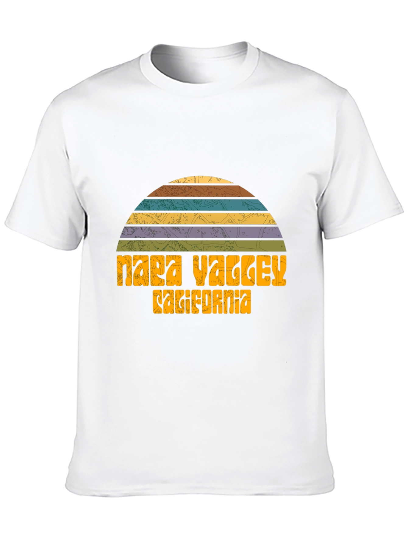 Retro Napa Valley California T-Shirt