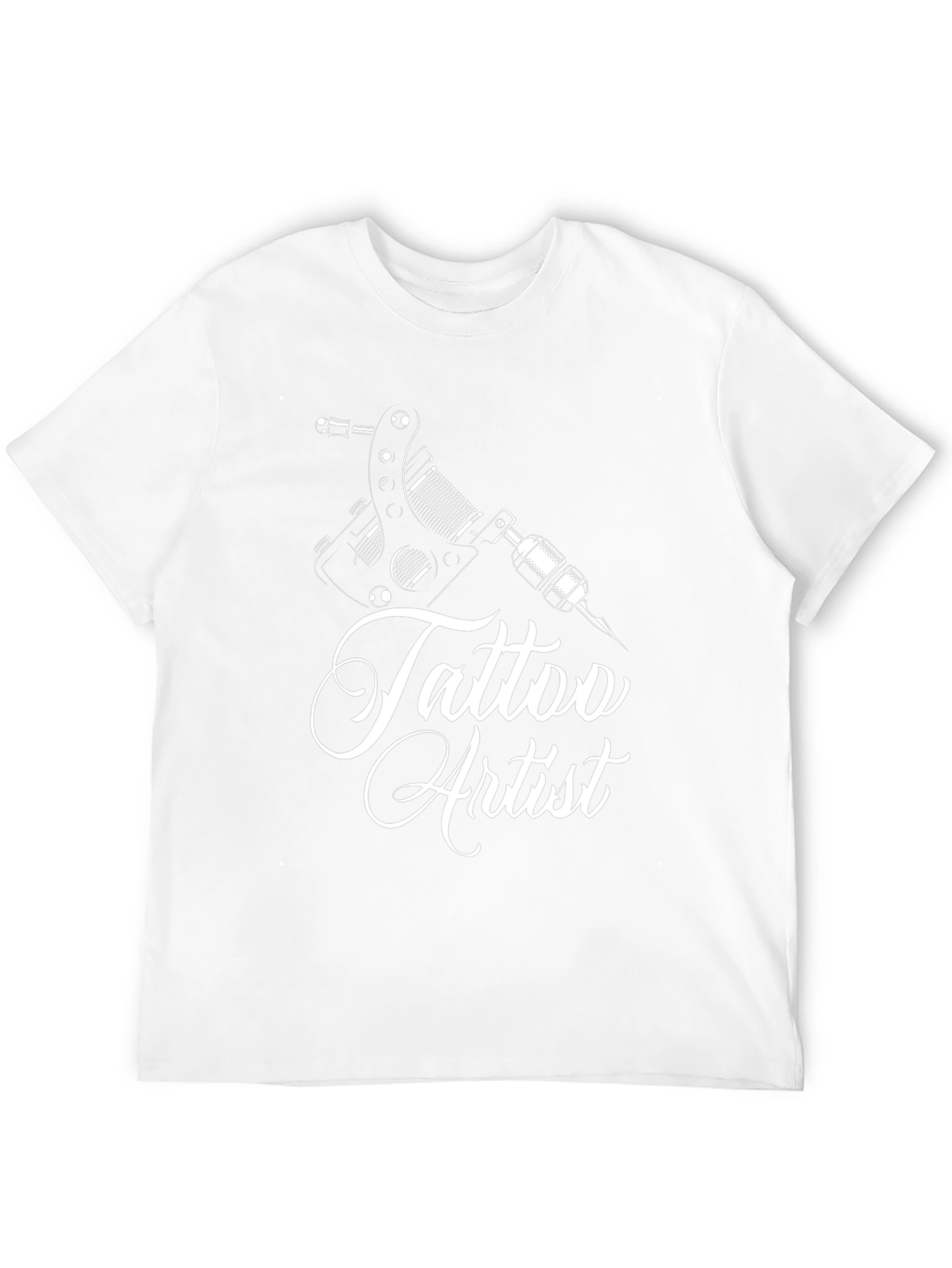 Tattoo Artist Graphic T-Shirt - Black Cotton Tee