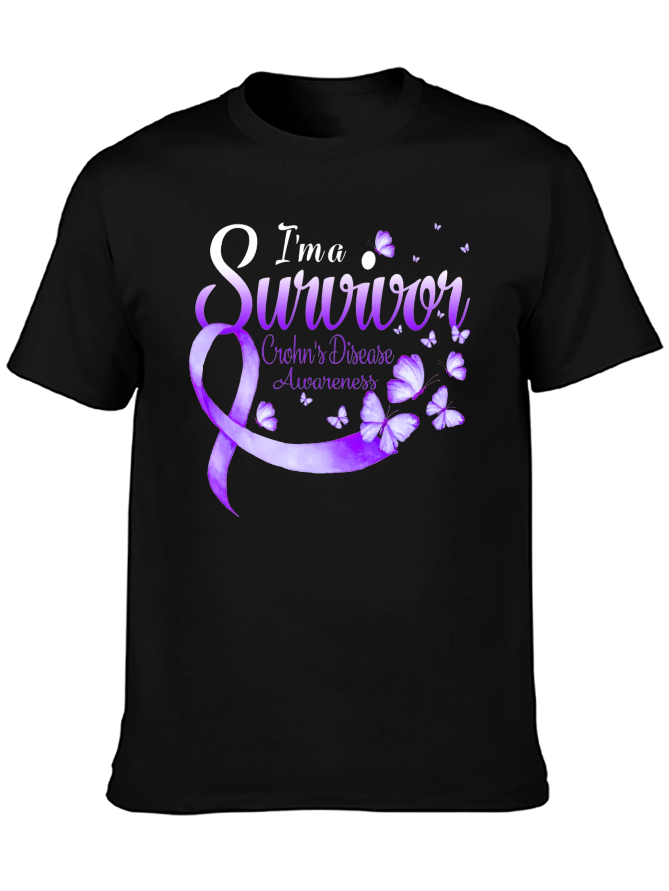 Crohns Disease Awareness Survivor T-Shirt