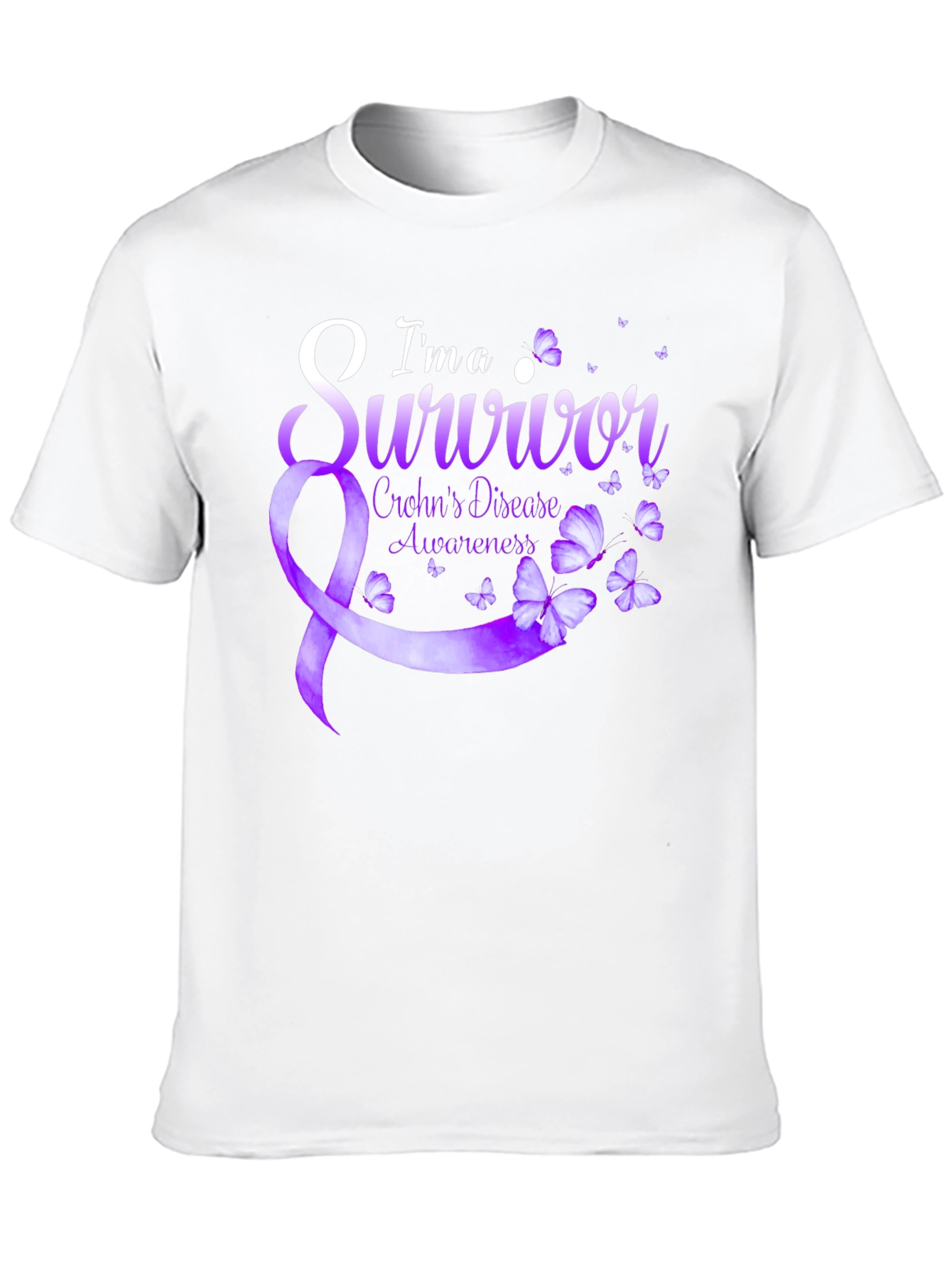 Crohns Disease Awareness Survivor T-Shirt